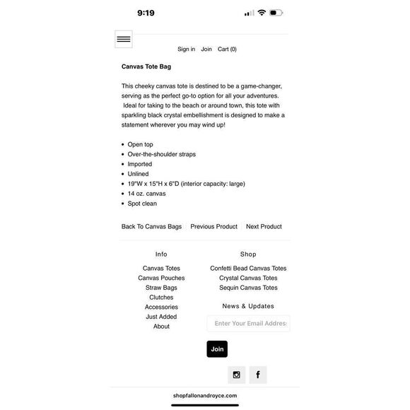 Fallon & Royce SUN SAND COCKTAIL IN HAND CRYSTAL TOTE shopper weekender bag - Picture 3 of 8